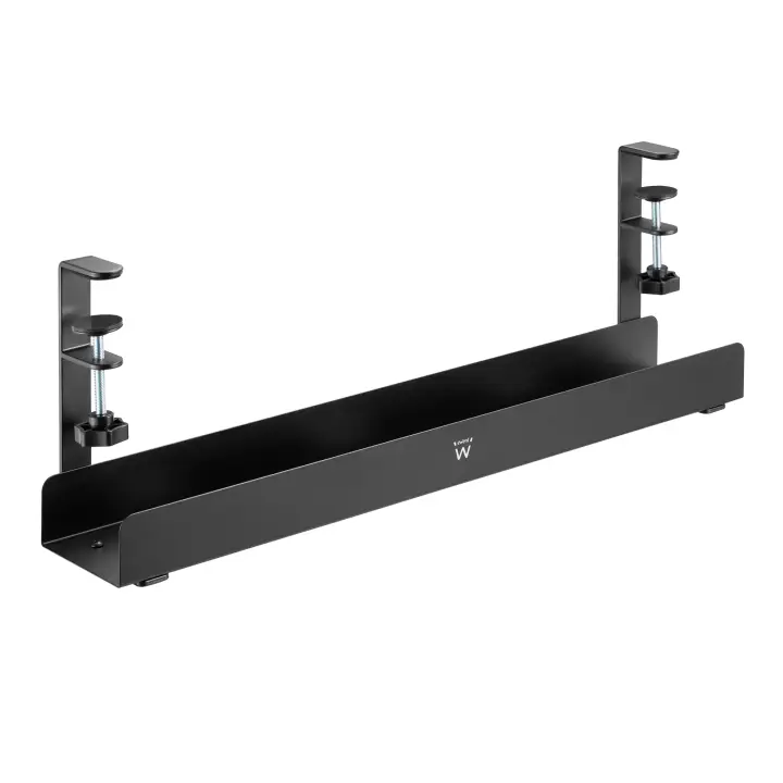 EW1548 organizador de cables Escritorio Bandeja de cables Negro 1..