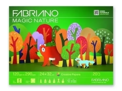 BLOC FABRIANO MANUAL. 20h. MAGIC NATURE