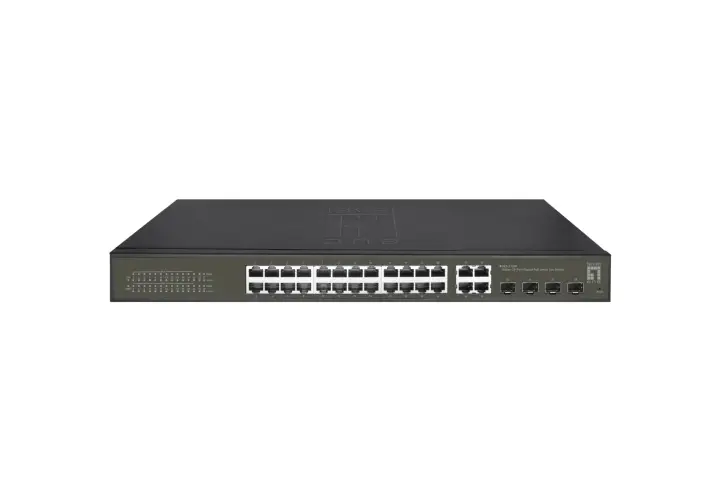 GES-2128P switch Gestionado L2 Gigabit Ethernet (10/100/1000) Energía sobre Ethernet (PoE) Negro