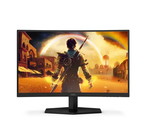G4 C24G42E pantalla para PC 59,9 cm (23.6") 1920 x 1080 Pixeles Full HD LED Negro, Rojo - Imagen 2