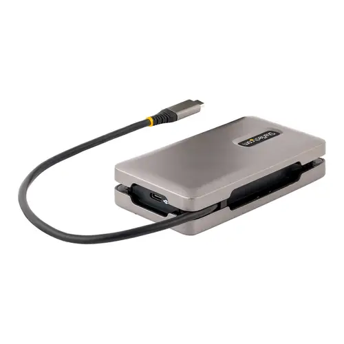 Adaptador Multipuertos USB-C - HDMI 2.0b 4K 60Hz - HDR - Hub USB 3.2 Gen 2 10Gbps (2xUSB-C, 1xUSB-A) - PD de 100W con Pass-Through - Con Cable de 30cm - Docking Station para Portátil - Imagen 2