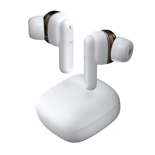 MHIBW Blanco, Auriculares Inalámbricos, Bluetooth 5.1, Micrófono, Dual Driver - Imagen 1