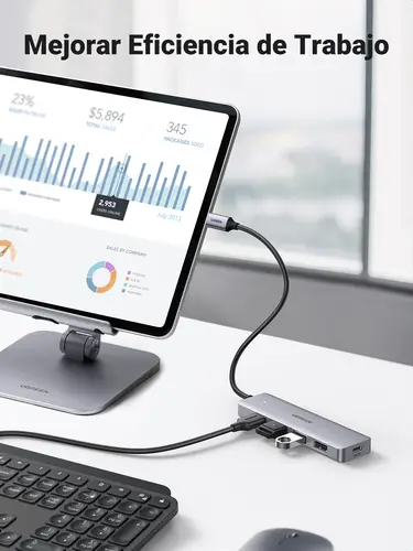 70336 hub de interfaz USB 3.2 Gen 1 (3.1 Gen 1) Type-C 5000 Mbit/s - Imagen 16