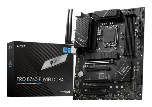 PRO B760-P WIFI DDR4 placa base LGA 1700 ATX - Imagen 1