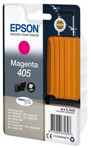 Singlepack Magenta 405 DURABrite Ultra Ink - Imagen 2