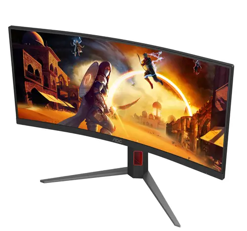 G4 CU34G4Z pantalla para PC 86,4 cm (34") 3440 x 1440 Pixeles Wide Quad HD LED Negro, Rojo - Imagen 5