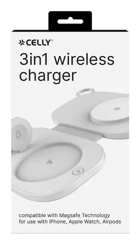 MAGPOCKET3IN1WH cargador de dispositivo móvil Auriculares, Smartphone, Reloj inteligente Blanco USB Cargador inalámbrico Carga rápida Interior - Imagen 9