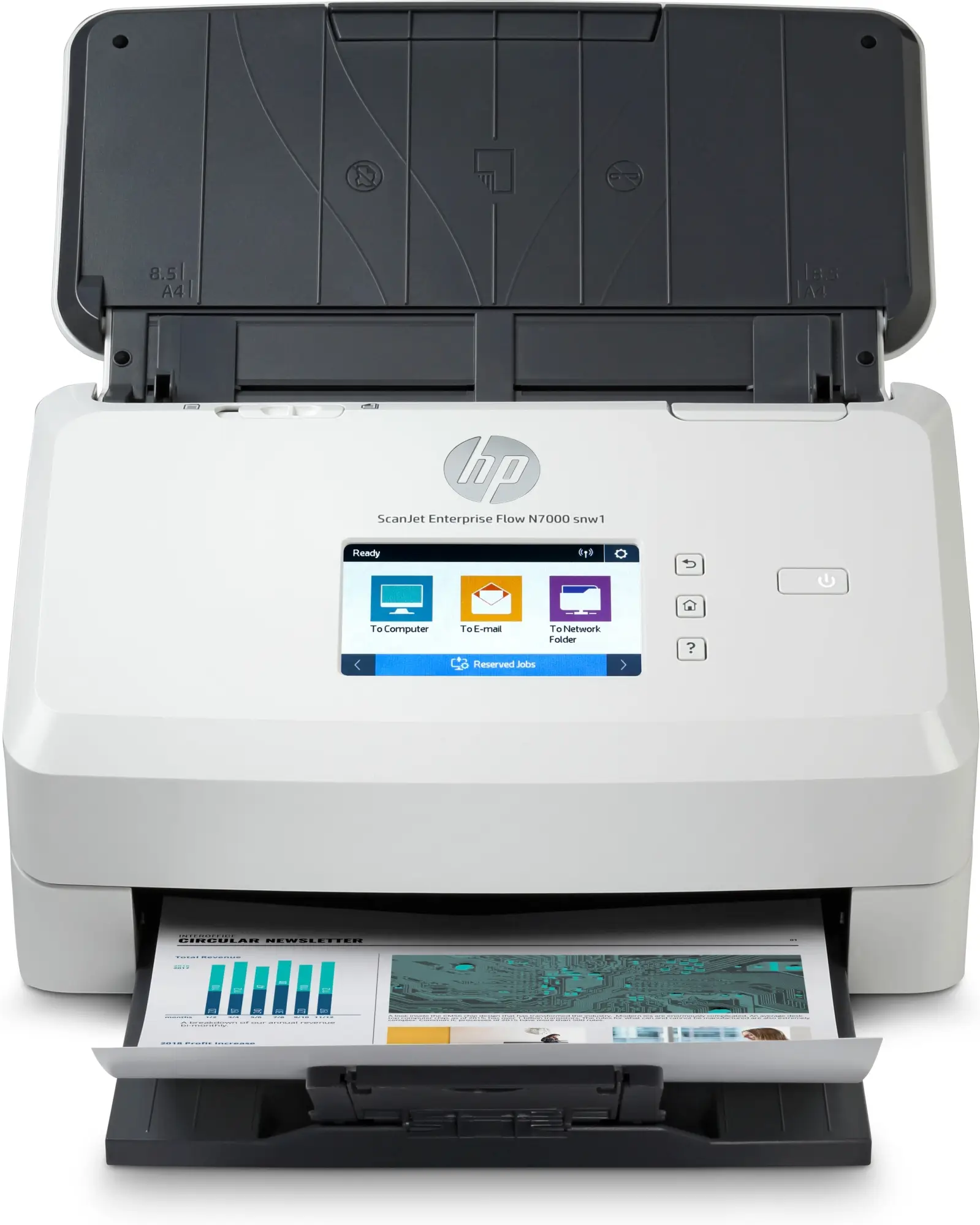 Scanjet Enterprise Flow N7000 Escáner alimentado con hojas 600 x 600 DPI A4 Blanco