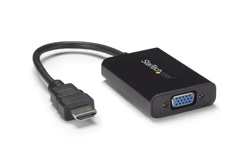 Cable Adaptador Externo Conversor de Vídeo y Audio HDMI a VGA - 1920x1200 - Imagen 1