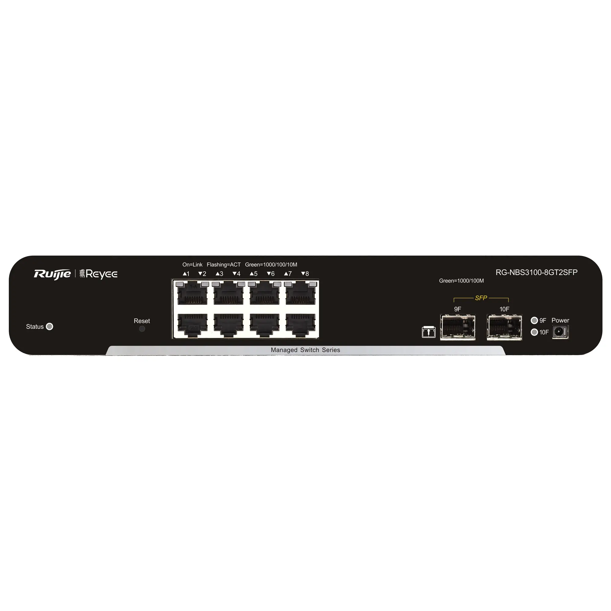 RG-NBS3100-8GT2SFP switch Gestionado L2 Gigabit Ethernet (10/100/..