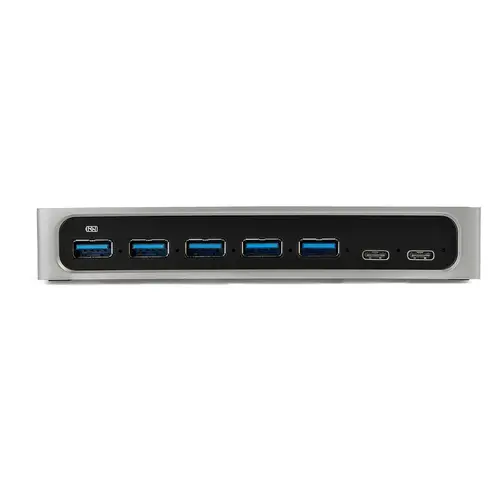Hub Concentrador USB 3.0 USB C a 5x USB-A y 2x USB Tipo C de 7 Puertos - 5Gbps - Ladrón USBC Alimentado - Imagen 3