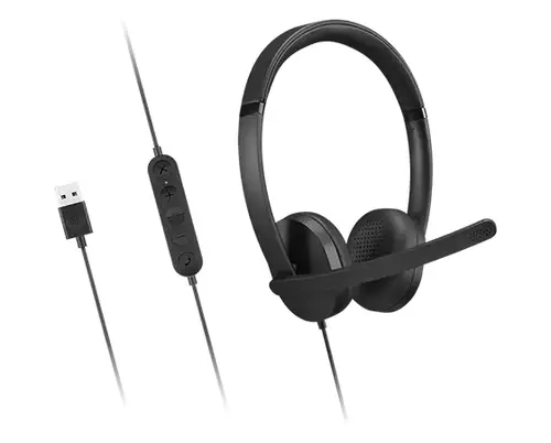 4XD1P83425 auricular y casco Auriculares Alámbrico Diadema Llamadas/Música USB tipo A Negro - Imagen 5