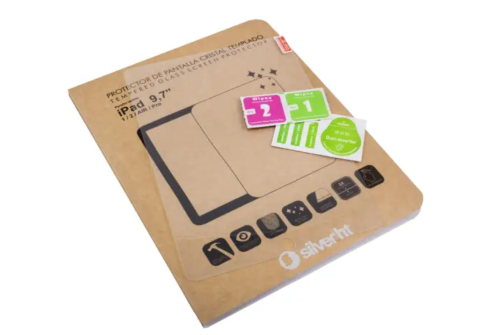Protector de pantalla de cristal templado para Apple iPad Air 1 y..