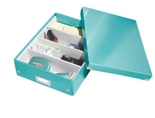60580051 archivador organizador Polipropileno (PP) Azul - Imagen 2