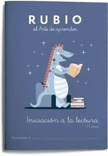 CUADERNO RUBIO A5 INICIACION LECTURA +5 - Pack de 5 unidades