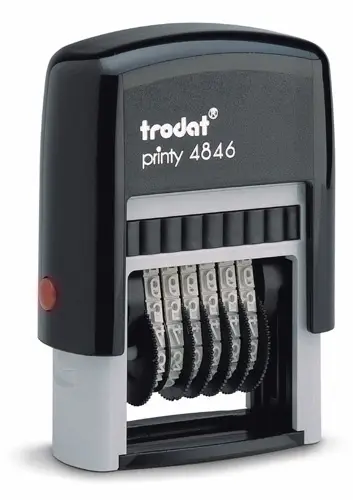 NUMERADOR e.A. TRODAT  4846 (4 mm. 6 bd)