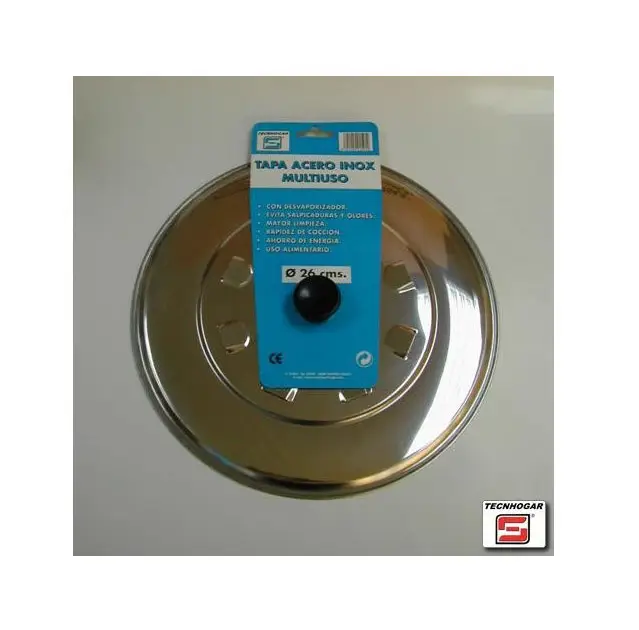 01591 tapa para alimentos Acero inoxidable Alrededor Tapa para bo..