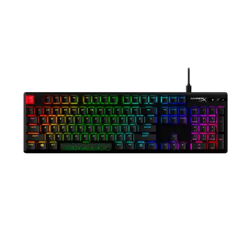 Teclado mecánico gaming Alloy Origins PBT HX rojo - Imagen 1