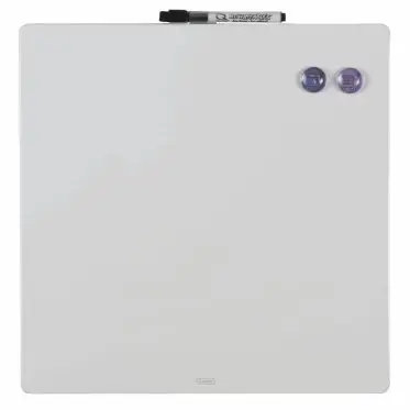 Pizarra hogar magnética 360x360mm blanca