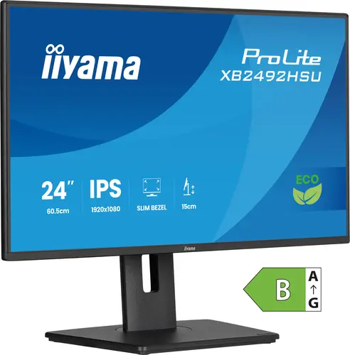 ProLite XB2492HSU-B1 pantalla para PC 61 cm (24") 1920 x 1080 Pixeles Full HD LED Negro - Imagen 1