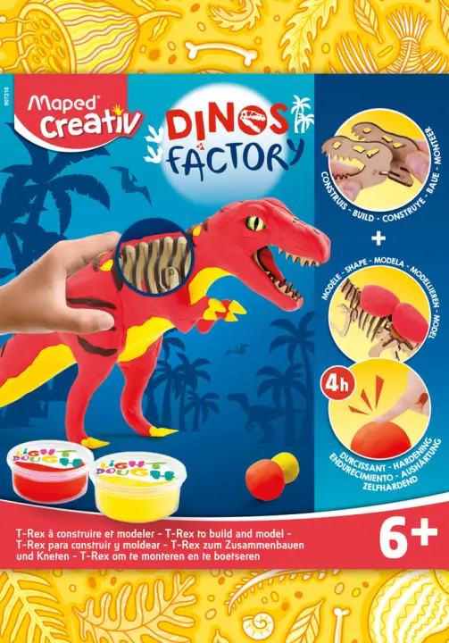 Dinos Factory Puzle 3D Animales