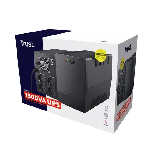 Paxxon sistema de alimentación ininterrumpida (UPS) 1,5 kVA 900 W 4 salidas AC - Imagen 5