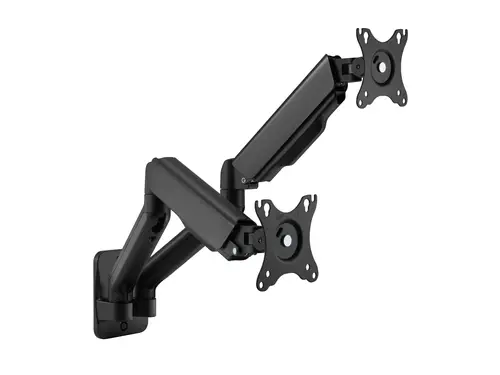 Soporte de pared para monitor doble de 17"-32 - Imagen 1