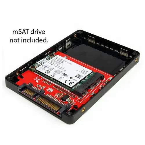 Caja Adaptadora SATA de 2,5 Pulgadas para Unidad de Estado Sólido SSD mSATA - Imagen 4