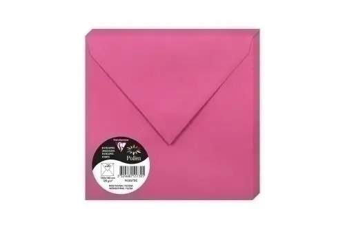 SOBRE CLAIREFONTAINE 165x165 FUCSIA P/20
