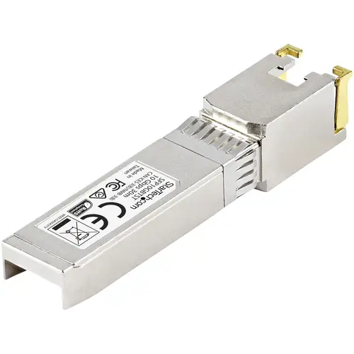 Módulo Transceptor SFP+ Compatible con MSA sin Codificar - 10GBASE-T - SFP a RJ45 Cat6 / Cat5e - SFP+ Ethernet Gigabit de 10Gb - RJ45 - 30m - Imagen 3
