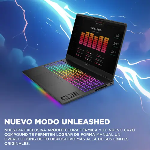 OMEN MAX Gaming Laptop 16-ah0039ns Intel Core Ultra 9 275HX Portátil 40,6 cm (16") WQXGA 32 GB DDR5-SDRAM NVIDIA GeForce RTX 5070 Ti Wi-Fi 7 (802.11be) FreeDOS AI PC Negro - Imagen 9