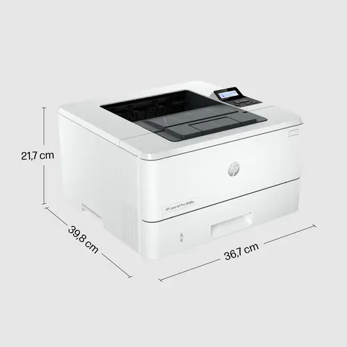 LaserJet Pro 4002dw Inalámbrico Blanco y negro Impresora, Solo Ethernet - Imagen 4