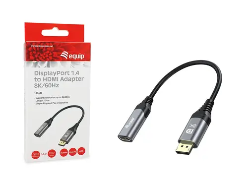 Adaptador DisplayPort 1.4 a HDMI, 8K/60Hz - Imagen 7