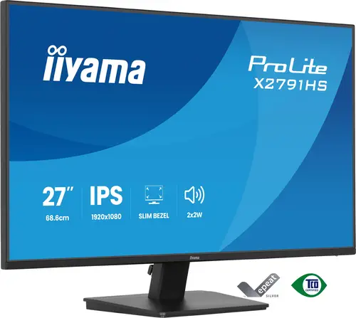 ProLite X2791HS-B1 pantalla para PC 68,6 cm (27") 1920 x 1080 Pixeles Full HD LED Negro - Imagen 1
