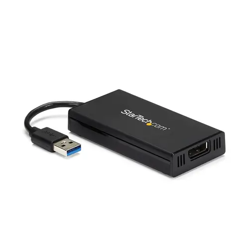 Adaptador USB 3.0 a DisplayPort 4K Ultra HD - Certificado por DisplayLink - Convertidor de Vídeo con Tarjeta Gráfica Externa - Mac y Windows - Imagen 1