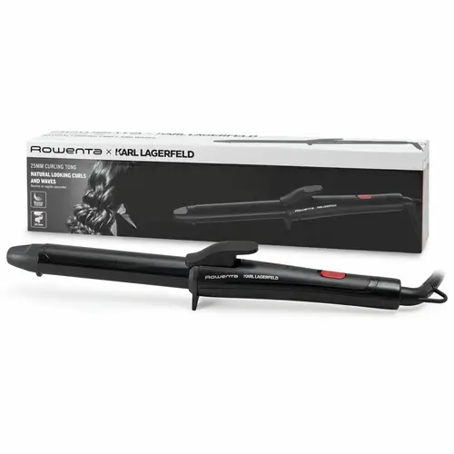 X KARL LAGERFELD CF321L Rizador de pelo Caliente Negro, Rojo 47 W 1,8 m - Imagen 4