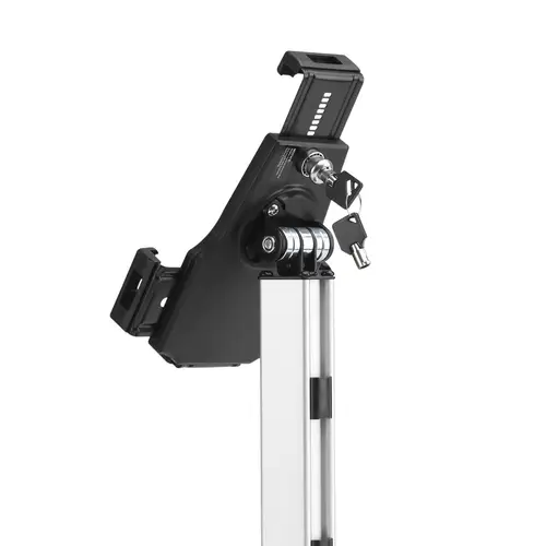 Soporte Antirobo de Sobremesa Ajustable (1 Pivote) para Tablet, Negro - Imagen 3