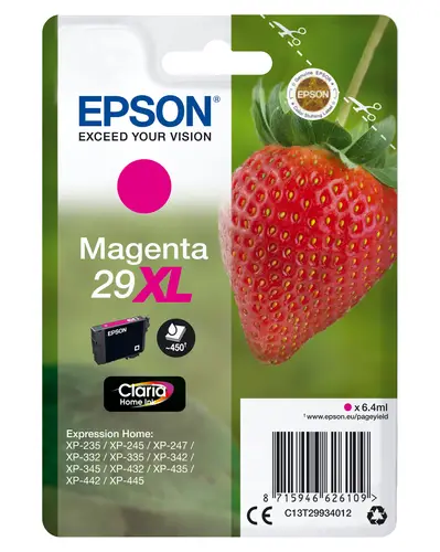 Strawberry Singlepack Magenta 29XL Claria Home Ink - Imagen 1