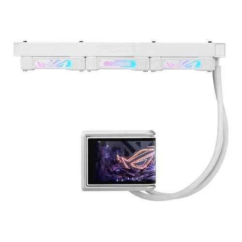 ROG RYUO IV 360 ARGB WHT Procesador Sistema de refrigeración líquida todo en uno 12 cm Blanco - Imagen 10