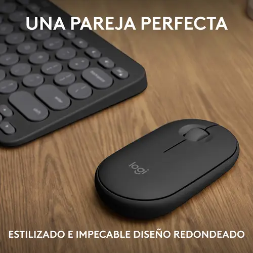 920-012227 teclado Ratón incluido Universal RF Wireless + Bluetooth QWERTY Español Grafito - Imagen 10