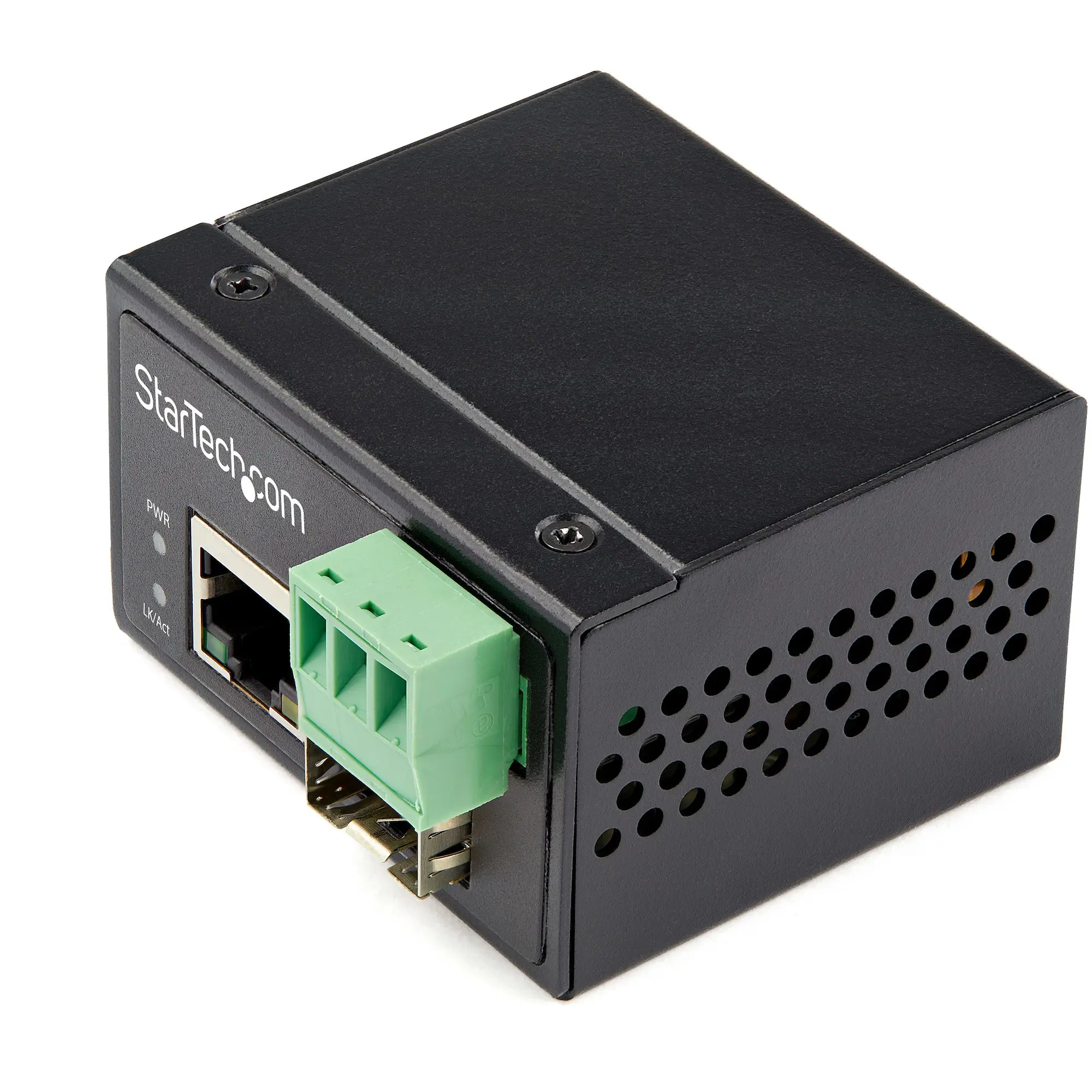 Conversor de Medios Ethernet Industrial de Fibra Multi o Monomodo a Ethernet - SFP a RJ45 - Convertidor - IP30 (IMC100MSFP) - Imagen 4