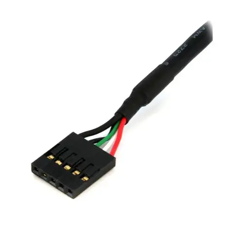 Cable Interno de 18 pulgadas al USB IDC de 5 pines del Cabezal de la Placa Base  H/H - Imagen 2