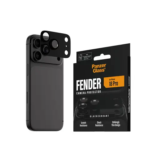 ® Fender Camera Lens Protector Blackcurrant iPhone 18 Pro Protector de pantalla 1 pieza(s) - Imagen 6