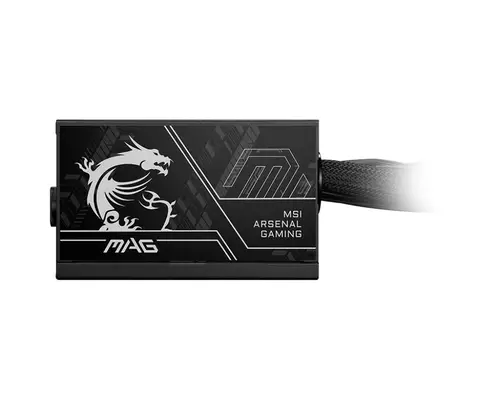 MAG A650BN PCIE5 II unidad de fuente de alimentación 650 W 20+4 pin ATX ATX Negro - Imagen 3