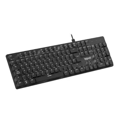 Teclado USB mecánico CK-MECHA-105T negro - Imagen 2
