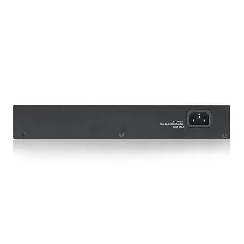 GS1100-24E No administrado Gigabit Ethernet (10/100/1000) Negro - Imagen 4