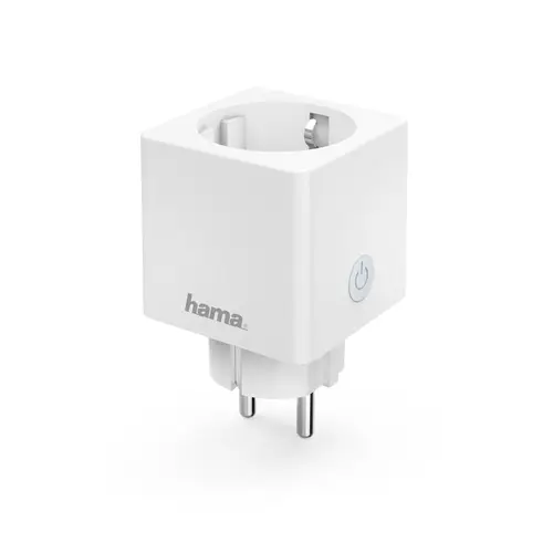Enchufe Inteligente WLAN (3680 W, Compatible con Alexa y con Google Home, Sin puerta de enlace), Color Blanco - Imagen 1
