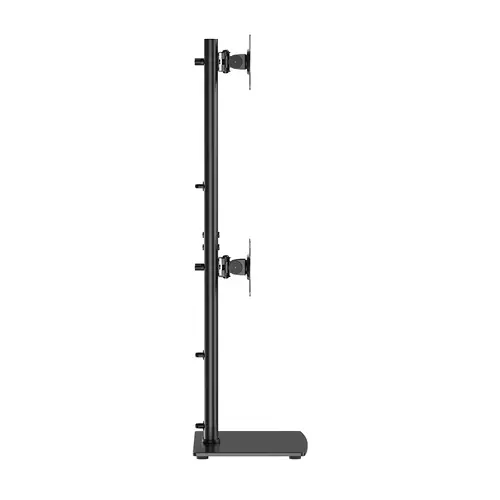 AISENS Soporte de Mesa Con Peana Eco Giratorio e Inclinable para 2 Monitor TV 12kg de 17 34  Negro - Imagen 2