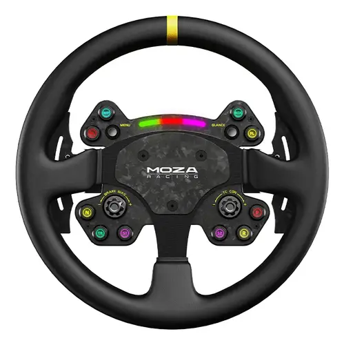 RS025 mando y volante Negro PC - Imagen 1
