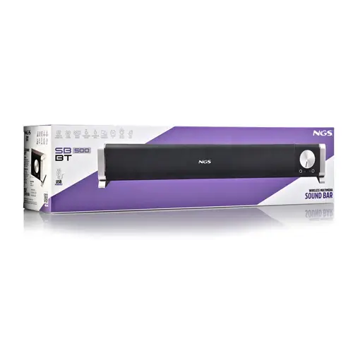 SB500-BT Negro 2.0 canales 20 W - Imagen 12